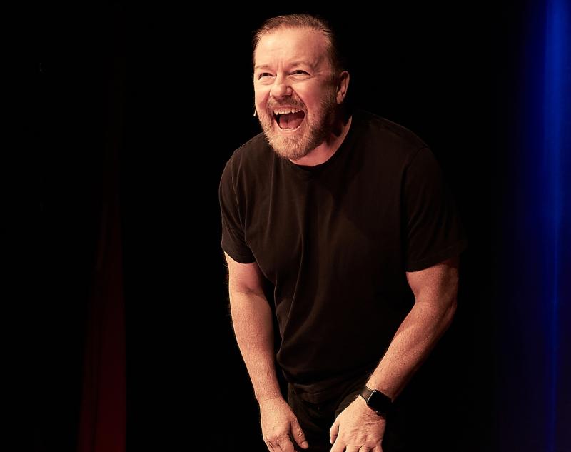 Ricky Gervais, BIC nudging the boundaries again